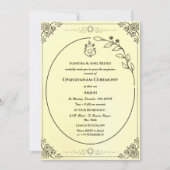 Upanayanam aka Hindoestaanse Heilige Draad Janeu C Kaart (Voorkant)