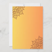 Upanayanam aka Hindoestaanse Heilige Draad Janeu C Kaart (Achterkant)