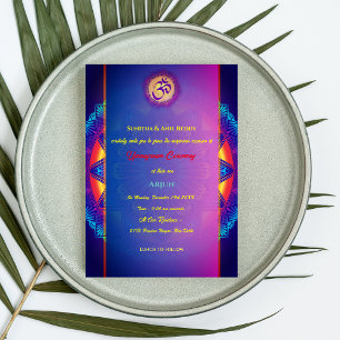 Upanayanam aka Hindoestaanse Heilige Draad Janeu C Kaart