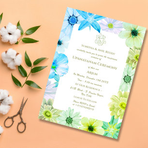 Upanayanam aka Hindoestaanse Heilige Draad Janeu C Kaart