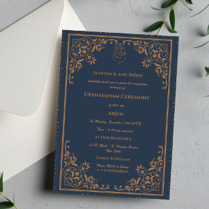 Upanayanam aka Hindoestaanse Heilige Draad Janeu C Kaart