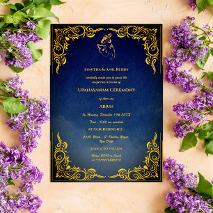 Upanayanam aka Hindoestaanse Heilige Draad Janeu C Kaart