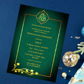 Upanayanam aka Hindoestaanse Heilige Draad Janeu C Kaart