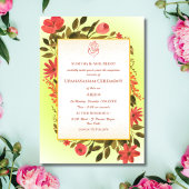 Upanayanam aka Hindoestaanse Heilige Draad Janeu C Kaart