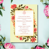 Upanayanam aka Hindoestaanse Heilige Draad Janeu C Kaart