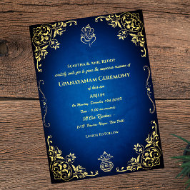 Upanayanam aka Hindoestaanse Heilige Draad Janeu C Kaart