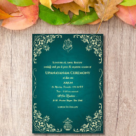 Upanayanam aka Hindoestaanse Heilige Draad Janeu C Kaart