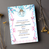 Upanayanam aka Hindoestaanse Heilige Draad Janeu C Kaart