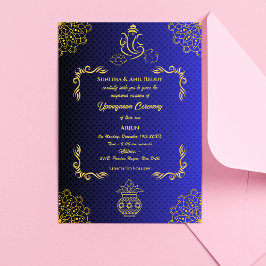 Upanayanam aka Hindoestaanse Heilige Draad Janeu C Kaart