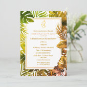 Upanayanam aka Hindoestaanse Heilige Draad Janeu C Kaart (Staand voorkant)