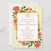 Upanayanam aka Hindoestaanse Heilige Draad Janeu C Kaart (Voorkant)