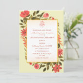 Upanayanam aka Hindoestaanse Heilige Draad Janeu C Kaart (Staand voorkant)