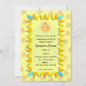 Upanayanam aka Hindoestaanse Heilige Draad Janeu C Kaart (Voorkant)