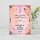 Upanayanam aka Hindoestaanse Heilige Draad Janeu C Kaart (Staand voorkant)