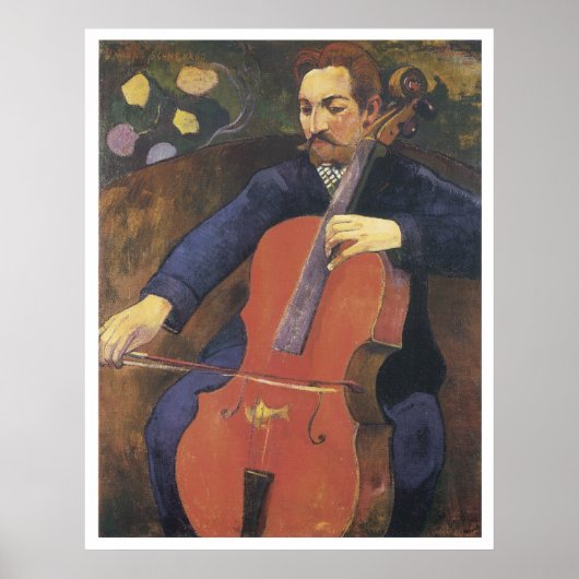 Upaupa Schneklud, 1894 Paul Gauguin Poster (Voorkant)