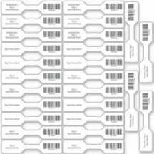UPC Barcode Inventory Barbell Stickers