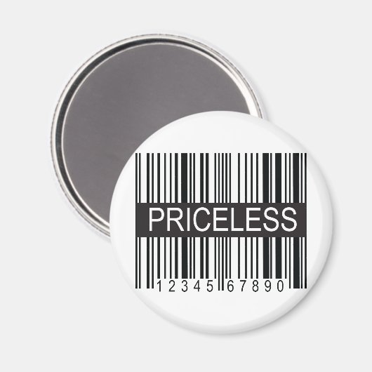 UPC-code onbetaalbaar Magneet (Voorkant / Achterkant)