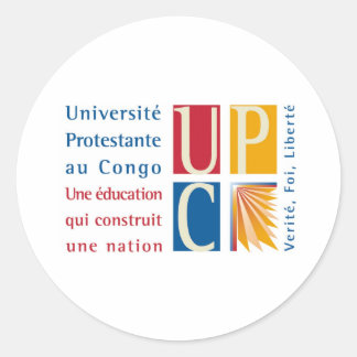 UPC Logo-Sticker Ronde Sticker