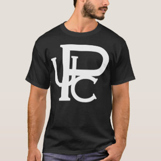 UpC White Logo American Childs Hand Round Neck T-shirt