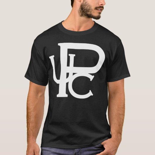 UpC White Logo American Childs Hand Round Neck T-shirt (Voorkant)