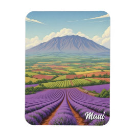 Upcountry Maui Hawaii Reizen Magneet