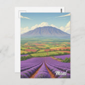 Upcountry Maui Hawaii Travel Briefkaart (Voorkant / Achterkant)