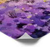 Upcountry Maui Jacaranda Poster (Hoek)