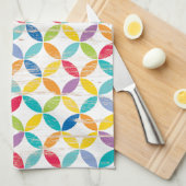 Upcycle Stijlregenboogmedailles door CTP Theedoek (Quarter Fold)