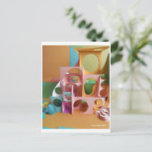 Upcycled Escape No. 6 Briefkaart (Staand voorkant)