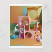 Upcycled Escape No. 6 Briefkaart (Voorkant)