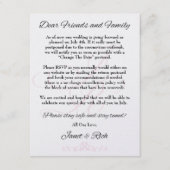 Update bruiloft aankondiging kaart covid19 opslaan (Voorkant)