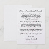 Update bruiloft aankondiging kaart covid19 opslaan (Voorkant / Achterkant)