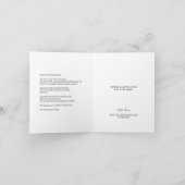 Update foto van Red Gold Prettige feestdagen Kaart (Binnen)