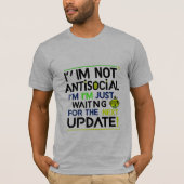 Update in behandeling t-shirt (Voorkant)