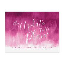 Update van plan roze rode hart trouwen geannuleerd