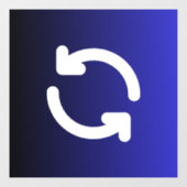 Update van Windows-vastklampen Raamsticker (Vel)