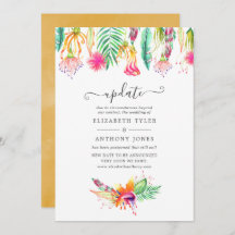 Update voor Floral Tropical Summer Weddenschap