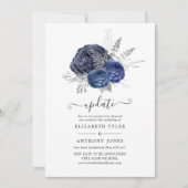 Update voor marineverbindingen en zilveren Floral  Kaart (Voorkant)