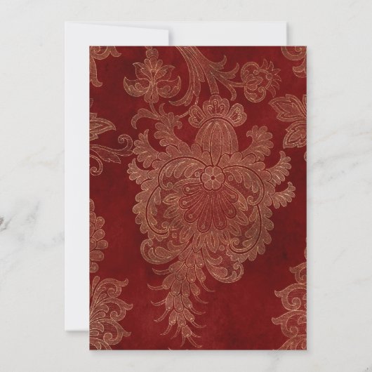 Update voor marineverbindingen, rode en goudbloedi kaart (Achterkant)