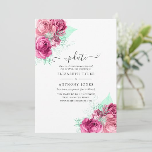 Update voor roze en sinaasappelwijn kaart (Staand voorkant)