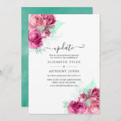 Update voor roze en sinaasappelwijn kaart (Voorkant / Achterkant)