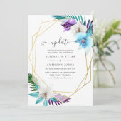 Update voor tropische geometrische weduwen kaart (Staand voorkant)