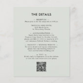 Updatebudget in één eucalyptusbruiloft (Achterkant)