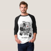 *UPDATED* www.AirFoolers.com Cartoon T-shirt (Voorkant volledig)