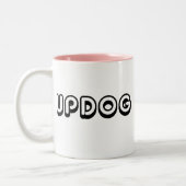 Updog Tweekleurige Koffiemok (Links)