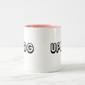 Updog Tweekleurige Koffiemok (Center)