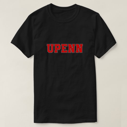 UPenn Athletic University College Alumni Style T S T-shirt (Design voorkant)