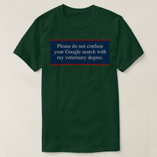 upenn vet school quote t-shirt (Design voorkant)
