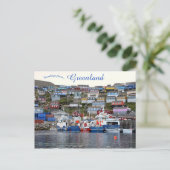 Upernavik Groenland Briefkaart (Staand voorkant)