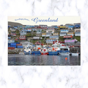 Upernavik Groenland Briefkaart